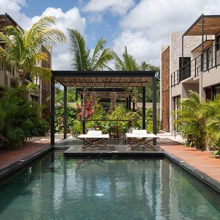 Lujoso Departamento Boho-Chic Con Alberca Privada Apartman Tulum Kültér fotó