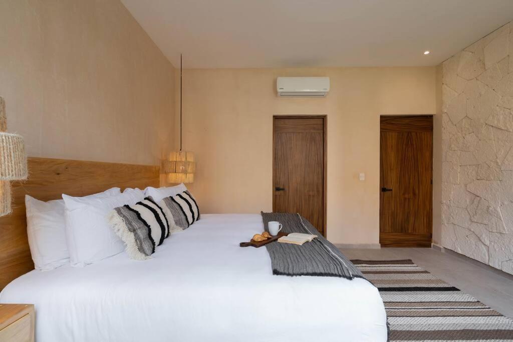 Lujoso Departamento Boho-Chic Con Alberca Privada Apartman Tulum Kültér fotó