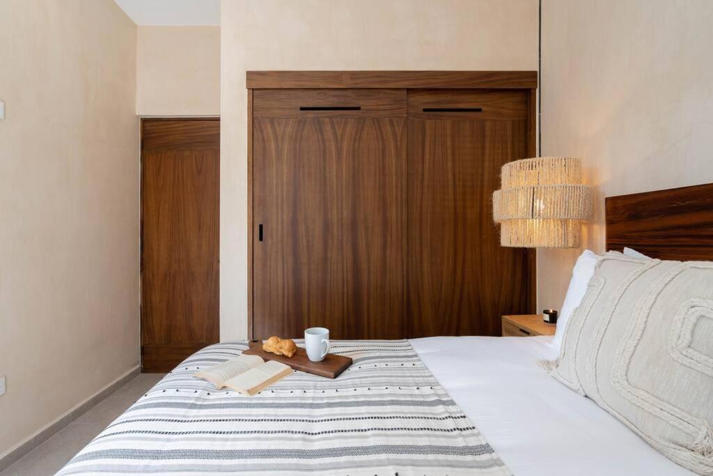 Lujoso Departamento Boho-Chic Con Alberca Privada Apartman Tulum Kültér fotó