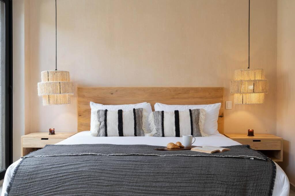 Lujoso Departamento Boho-Chic Con Alberca Privada Apartman Tulum Kültér fotó