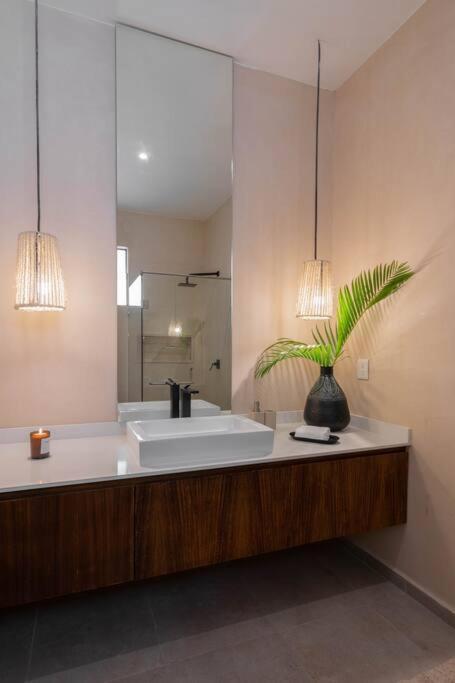 Lujoso Departamento Boho-Chic Con Alberca Privada Apartman Tulum Kültér fotó
