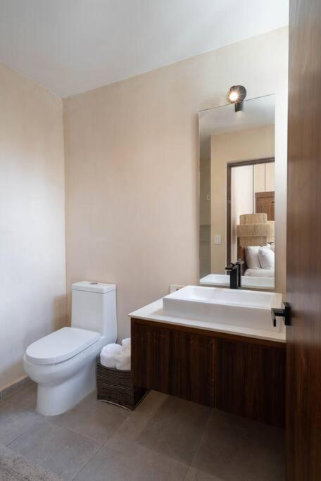 Lujoso Departamento Boho-Chic Con Alberca Privada Apartman Tulum Kültér fotó