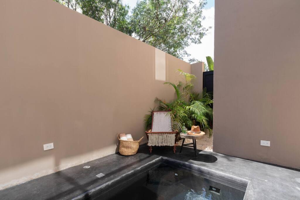 Lujoso Departamento Boho-Chic Con Alberca Privada Apartman Tulum Kültér fotó
