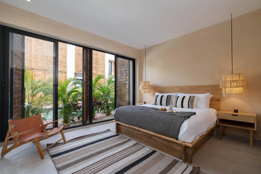 Lujoso Departamento Boho-Chic Con Alberca Privada Apartman Tulum Kültér fotó