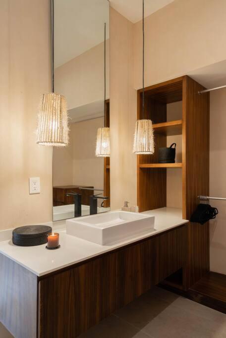 Lujoso Departamento Boho-Chic Con Alberca Privada Apartman Tulum Kültér fotó